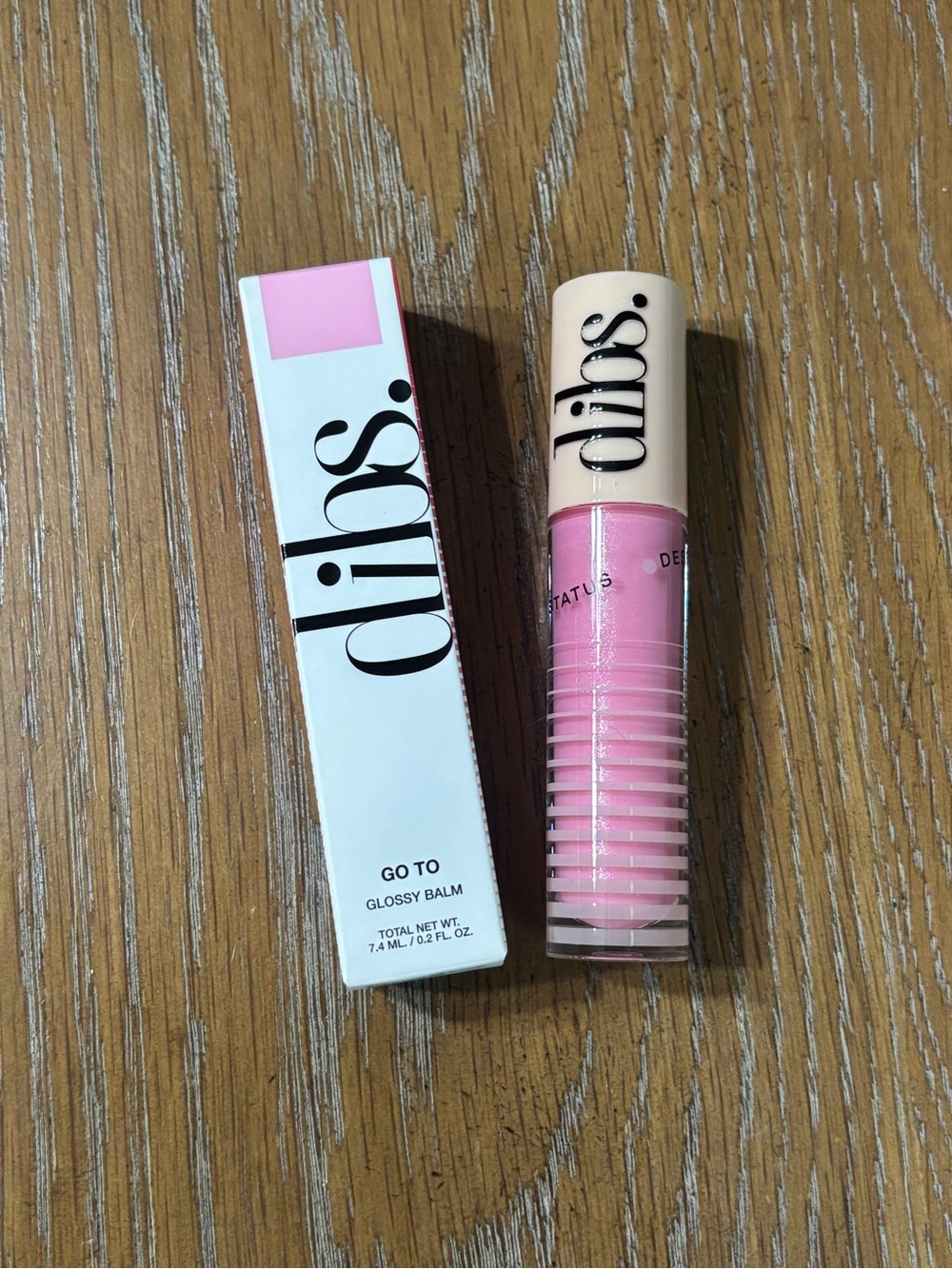 Dibs Go To Glossy Balm Italian soda— Soft Pink Shine